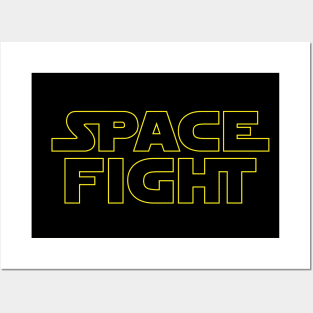 Space Fight Posters and Art